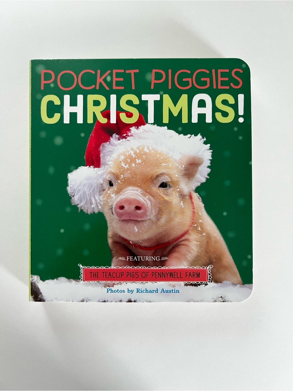 Pocket Piggies: Christmas! Board Book by Richard Austin